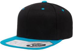 Flexfit 110 Premium Snapback Cap, 2-Tone Wool Blend, One Size