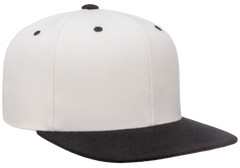 Flexfit 110 Premium Snapback Cap, 2-Tone Wool Blend, One Size