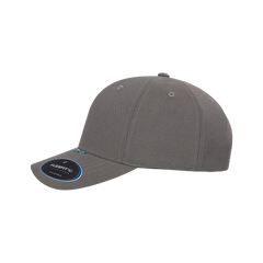 Flexfit NU Adjustable Cap, 6-Panel, Mid Profile, Structured, Black