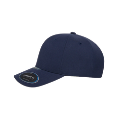 Flexfit NU Adjustable Cap, 6-Panel, Mid Profile, Structured, Black