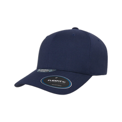 Flexfit NU Adjustable Cap, 6-Panel, Mid Profile, Structured, Black