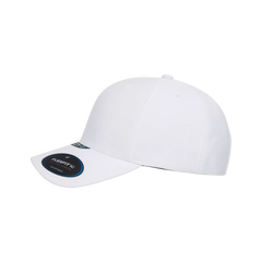 Flexfit NU Adjustable Cap, 6-Panel, Mid Profile, Structured, Black