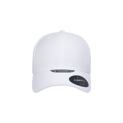 Flexfit NU Adjustable Cap, 6-Panel, Mid Profile, Structured, Black