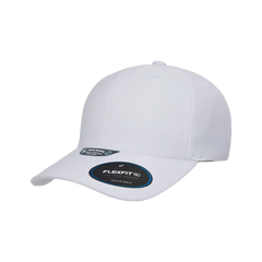 Flexfit NU Adjustable Cap, 6-Panel, Mid Profile, Structured, Black