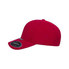 Flexfit NU Adjustable Cap, 6-Panel, Mid Profile, Structured, Black