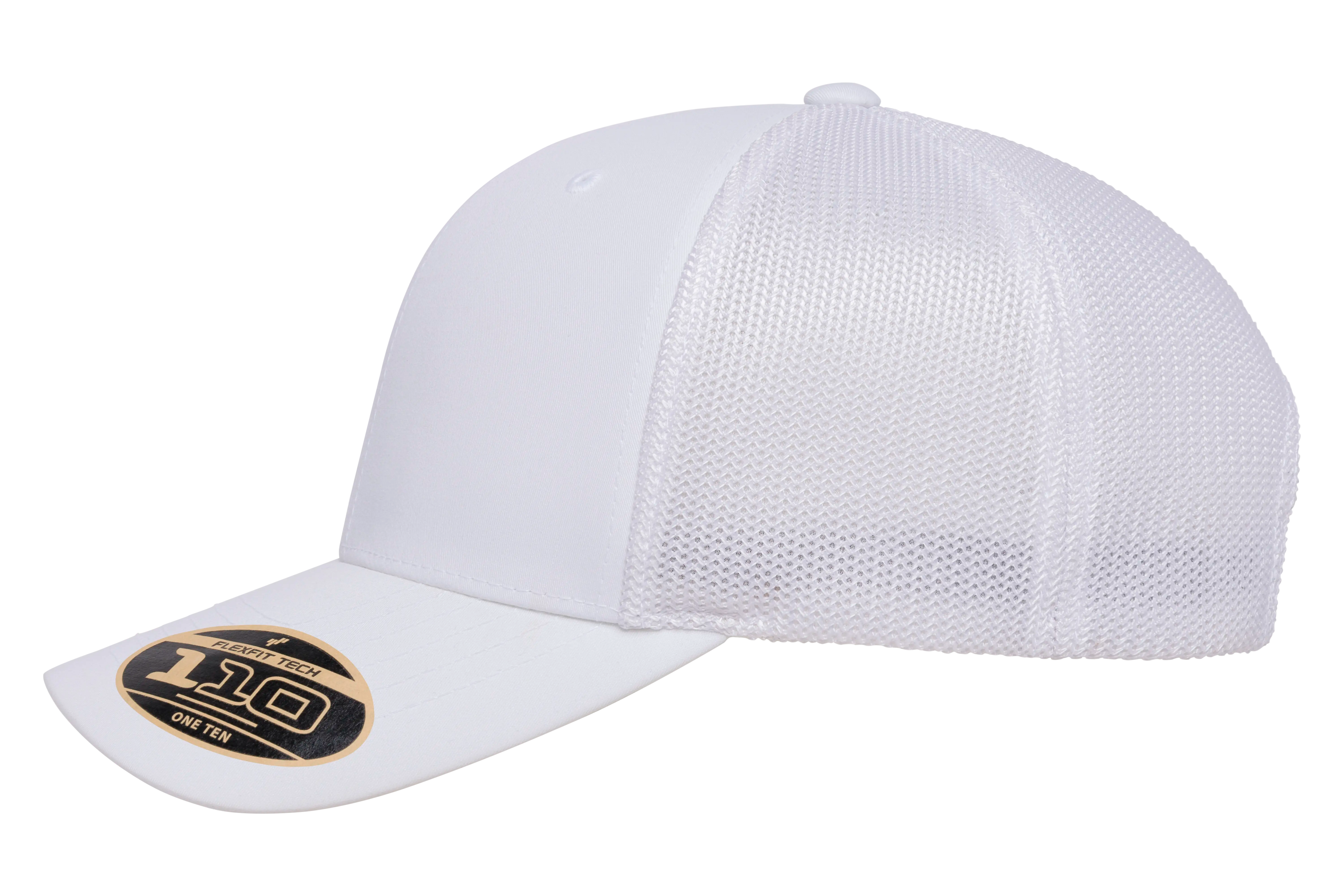 Flexfit 110 Recycled Mesh Cap, Black | 110R-BK-ONE