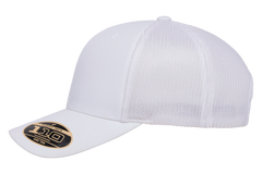 Flexfit 110 Recycled Mesh Cap, Black | 110R-BK-ONE