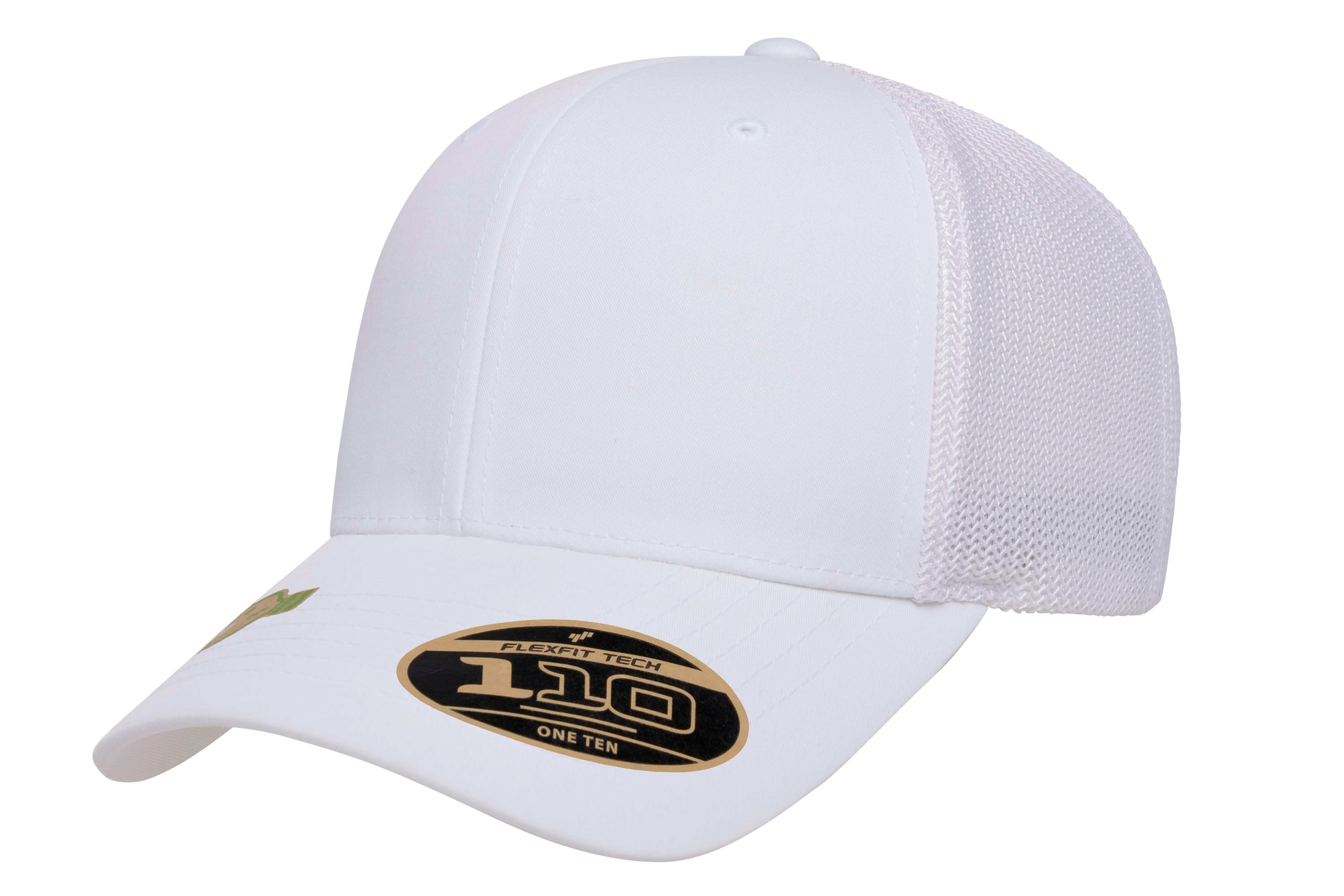 Flexfit 110 Recycled Mesh Cap, Black | 110R-BK-ONE