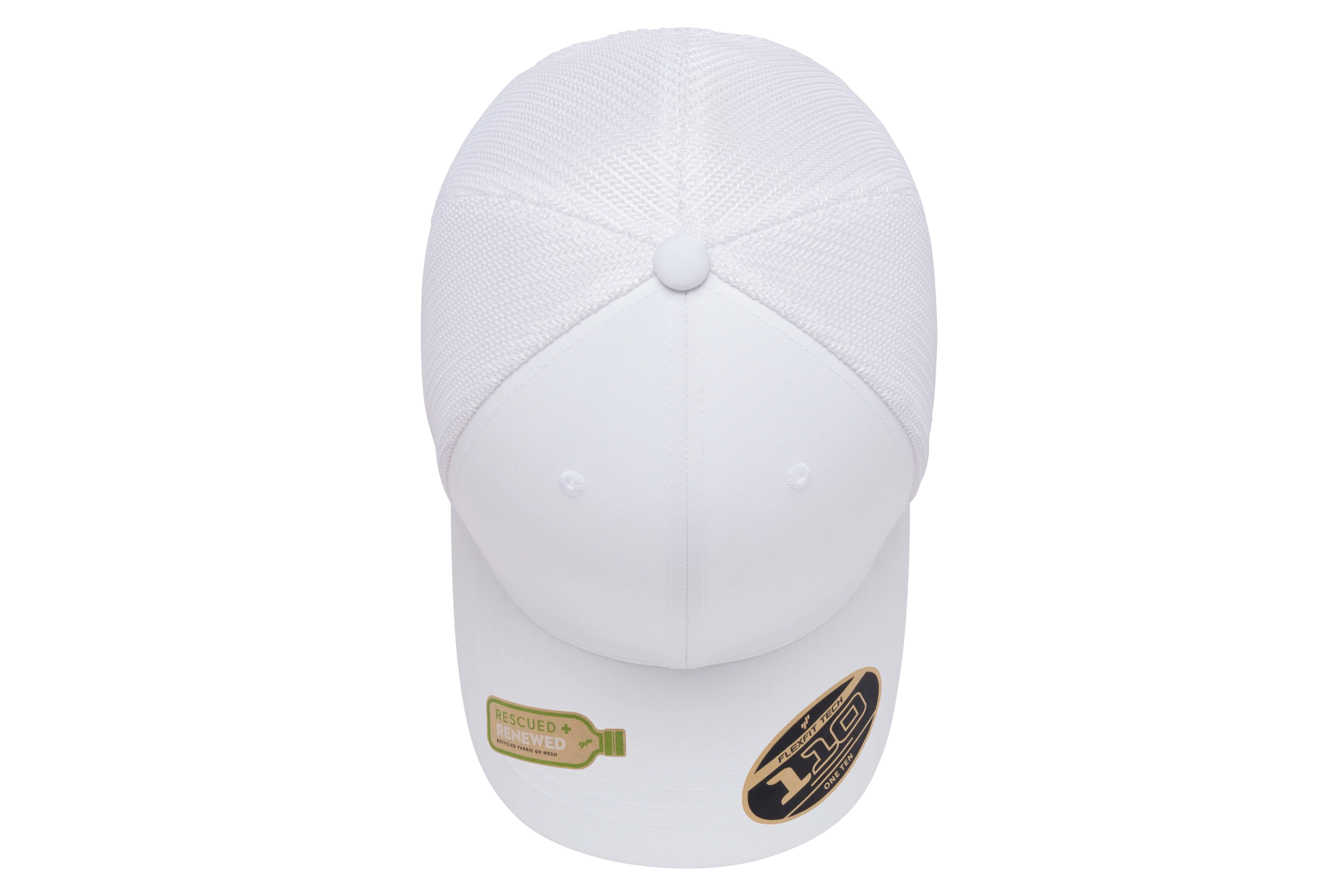 Flexfit 110 Recycled Mesh Cap, Black | 110R-BK-ONE