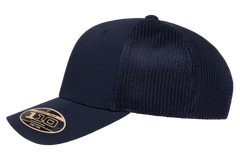 Flexfit 110 Recycled Mesh Cap, Black | 110R-BK-ONE