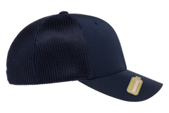 Flexfit 110 Recycled Mesh Cap, Black | 110R-BK-ONE