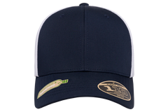 Flexfit 110 Recycled Mesh Cap - 2-Tone | 110RT-BKWH-ONE