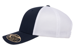 Flexfit 110 Recycled Mesh Cap - 2-Tone | 110RT-BKWH-ONE