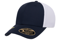 Flexfit 110 Recycled Mesh Cap - 2-Tone | 110RT-BKWH-ONE