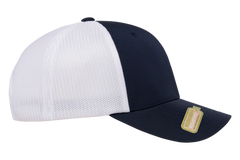 Flexfit 110 Recycled Mesh Cap - 2-Tone | 110RT-BKWH-ONE
