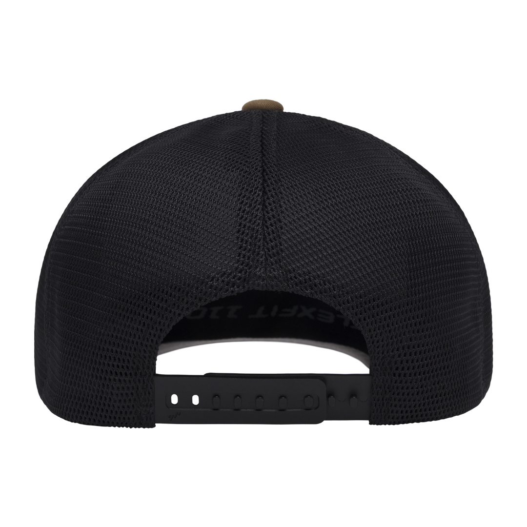 Flexfit 110 Mesh Cap, 2-Tone, Adjustable Snapback, Trucker Hat