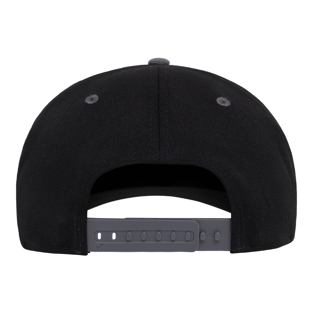 Flexfit 110 Premium Snapback Cap, 2-Tone Wool Blend, One Size