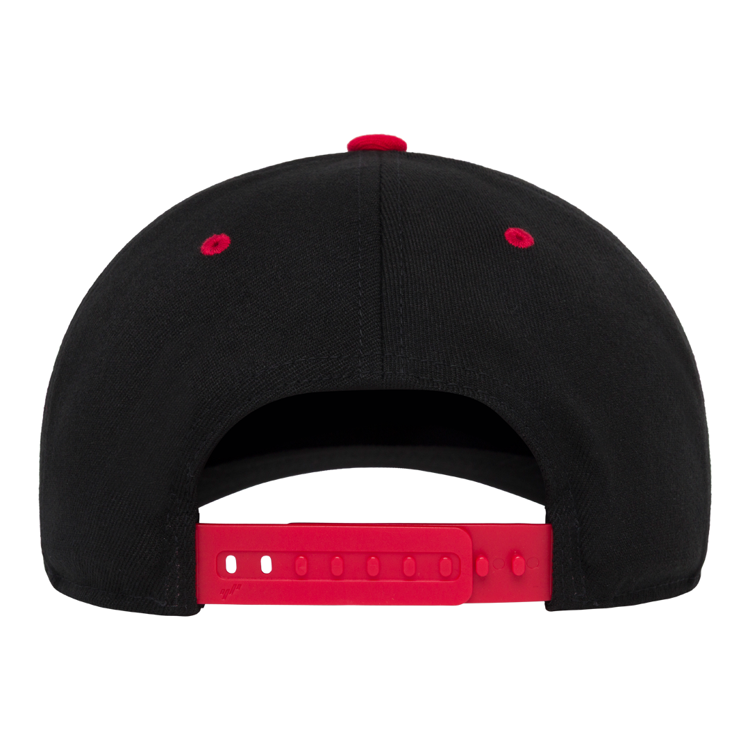 Flexfit 110 Premium Snapback Cap, 2-Tone Wool Blend, One Size
