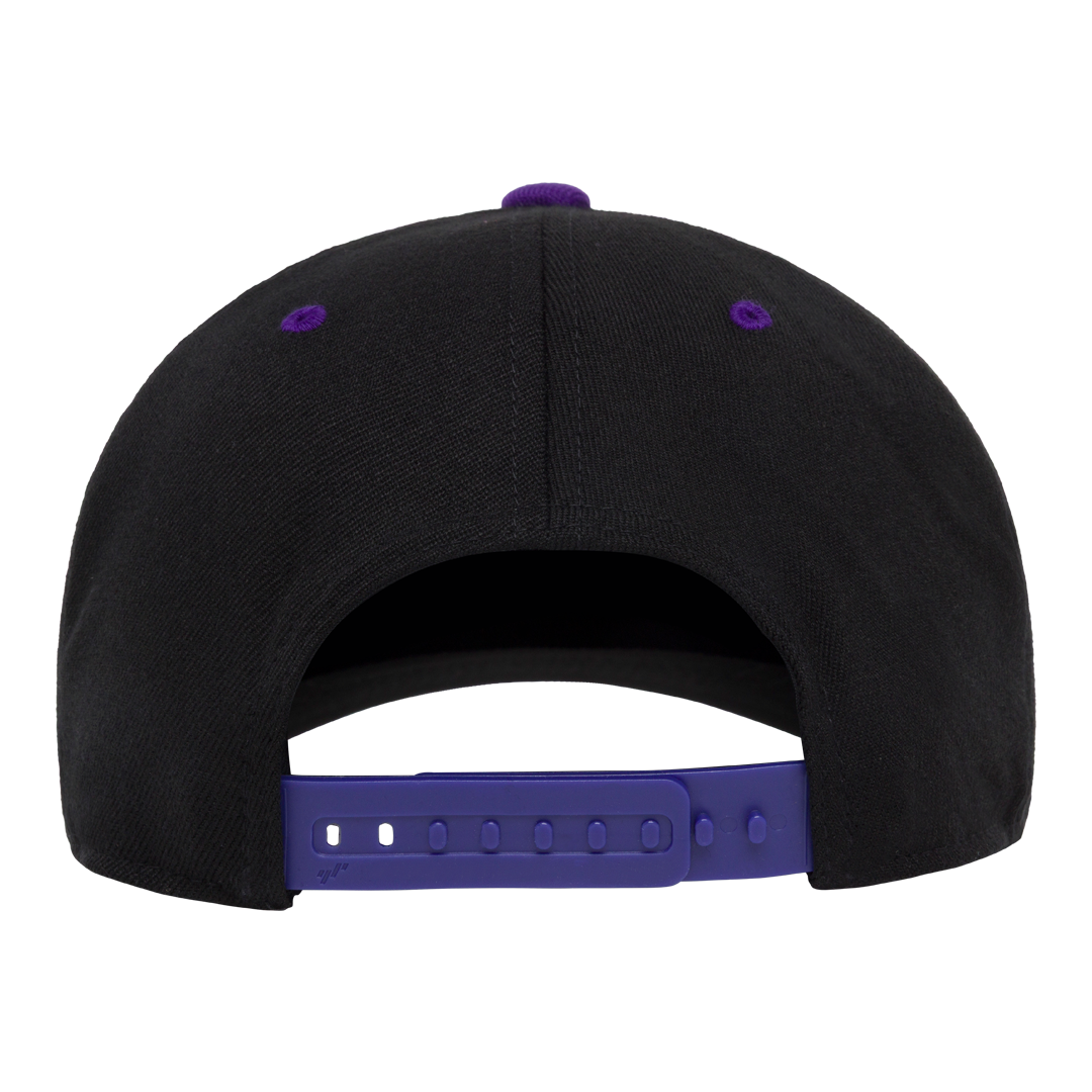 Flexfit 110 Premium Snapback Cap, 2-Tone Wool Blend, One Size