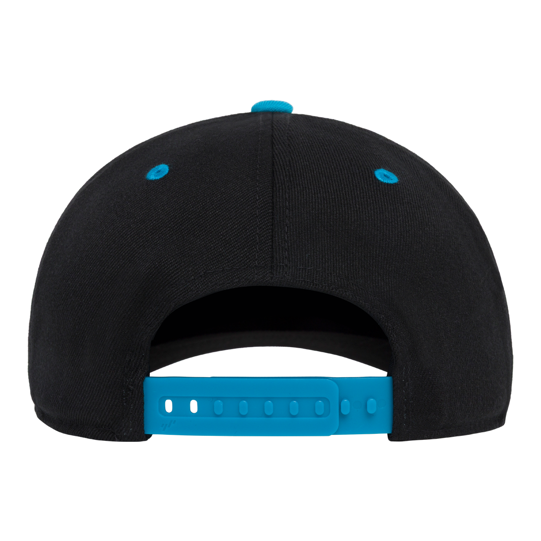 Flexfit 110 Premium Snapback Cap, 2-Tone Wool Blend, One Size