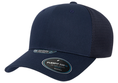 Flexfit 110 NU Mesh Cap, Black | 110MNU-BK-ONE
