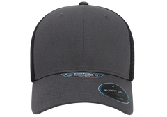 Flexfit 110 NU 2-Tone Mesh Cap, Charcoal/Black | 110MTNU-CHBK-ONE