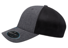 Flexfit 110 NU 2-Tone Mesh Cap, Charcoal/Black | 110MTNU-CHBK-ONE
