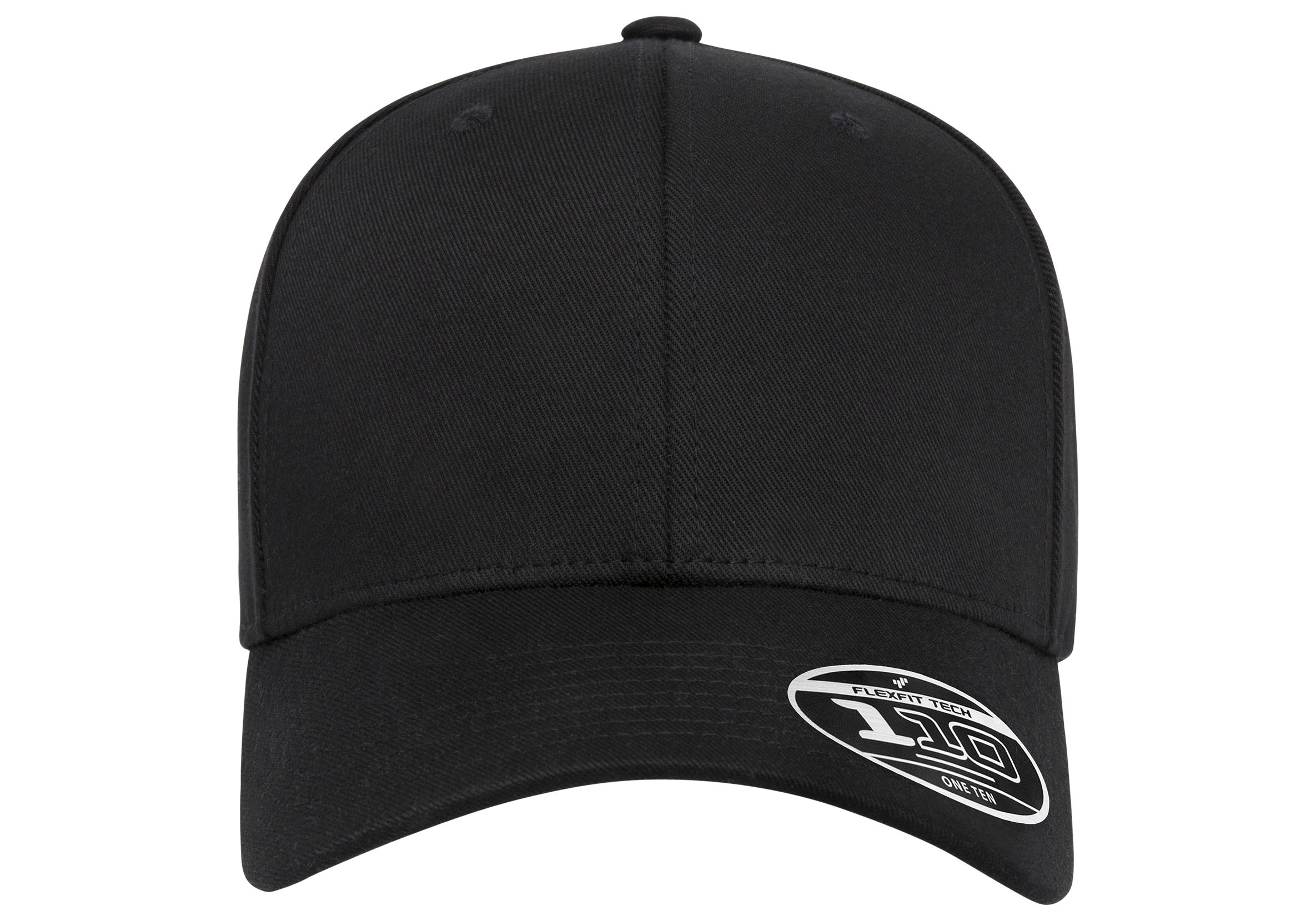Flexfit 6277 Adjustable 110 Wooly Combed Cap, Black