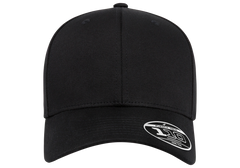 Flexfit 6277 Adjustable 110 Wooly Combed Cap, Black