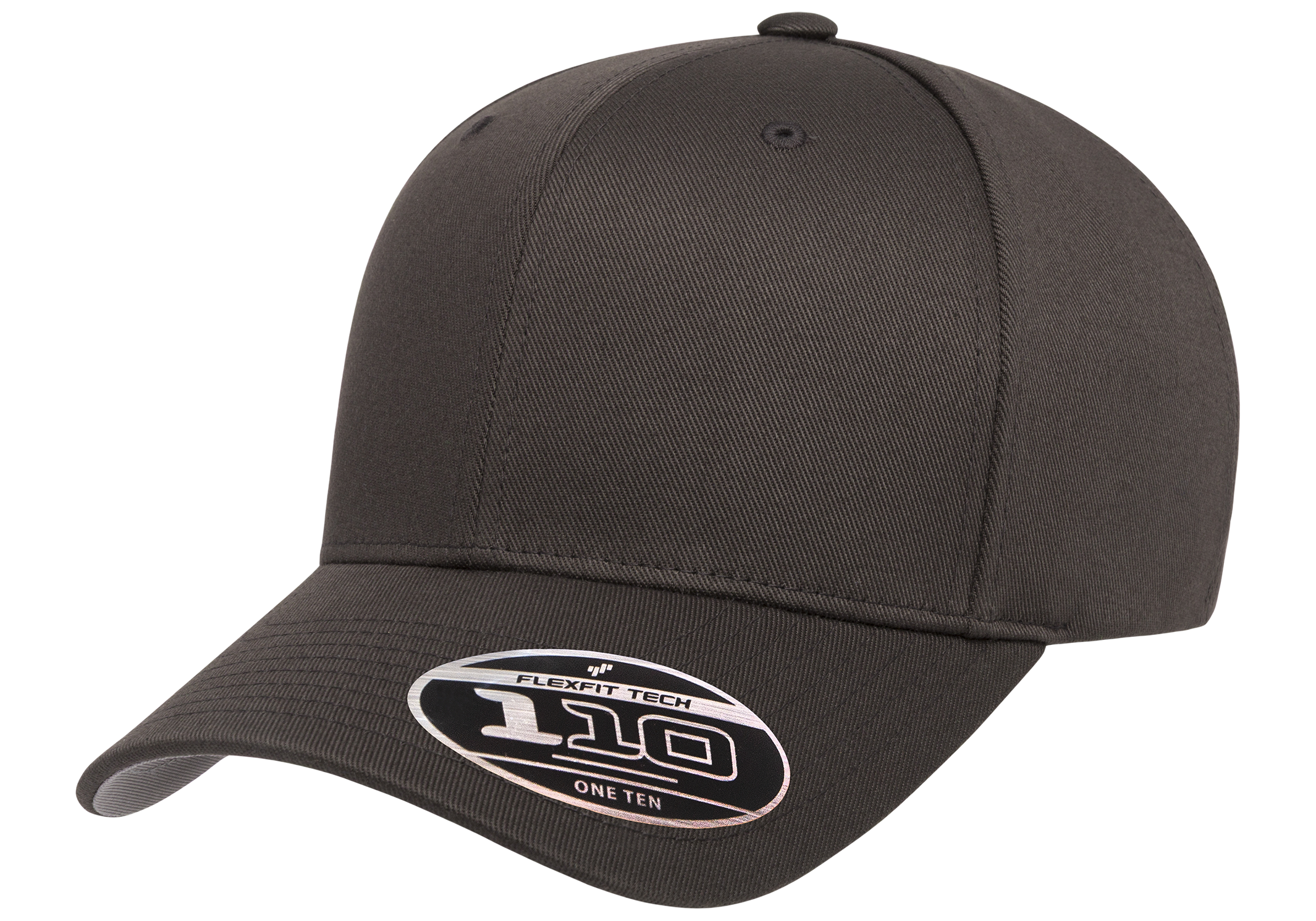 Flexfit 6277 Adjustable 110 Wooly Combed Cap, Black