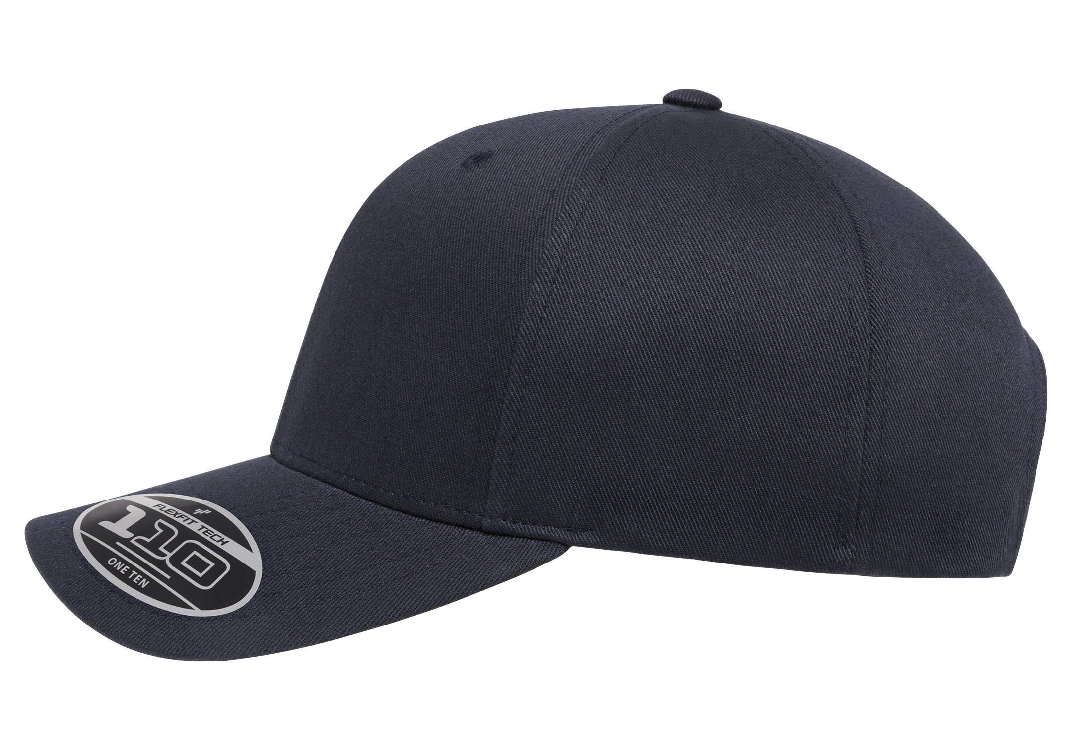 Flexfit 6277 Adjustable 110 Wooly Combed Cap, Black
