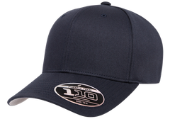 Flexfit 6277 Adjustable 110 Wooly Combed Cap, Black