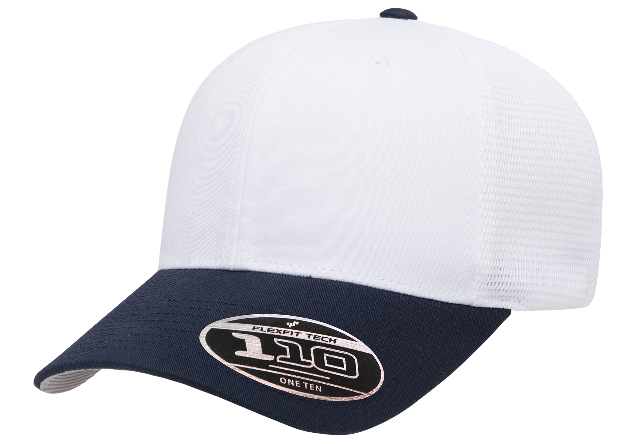 Flexfit 110 Mesh Cap, 2-Tone, Adjustable Snapback, Trucker Hat