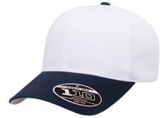 Flexfit 110 Mesh Cap, 2-Tone, Adjustable Snapback, Trucker Hat