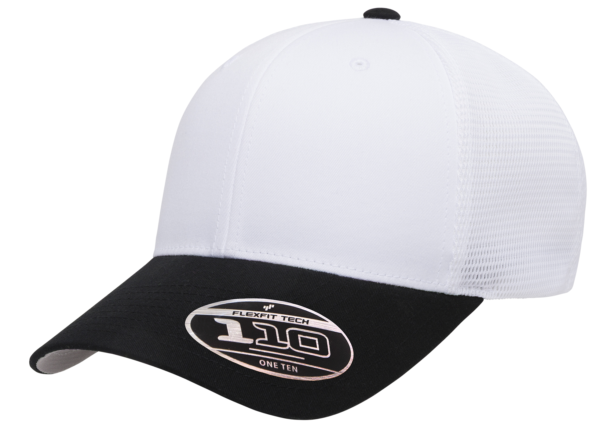 Flexfit 110 Mesh Cap, 2-Tone, Adjustable Snapback, Trucker Hat