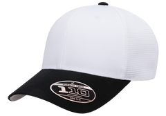 Flexfit 110 Mesh Cap, 2-Tone, Adjustable Snapback, Trucker Hat