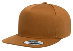 YP Classics 5-Panel Cotton Twill Snapback Cap