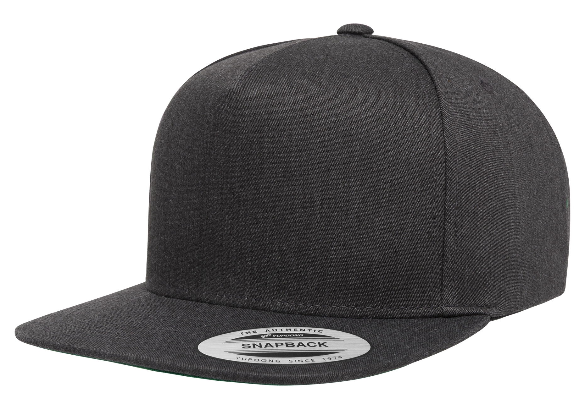 YP Classics 5-Panel Cotton Twill Snapback Cap