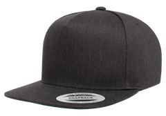 YP Classics 5-Panel Cotton Twill Snapback Cap