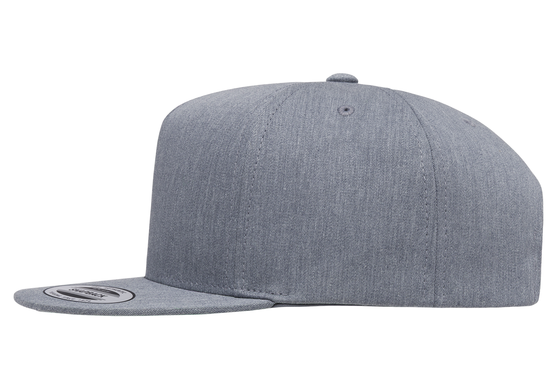 YP Classics 5-Panel Cotton Twill Snapback Cap