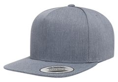 YP Classics 5-Panel Cotton Twill Snapback Cap
