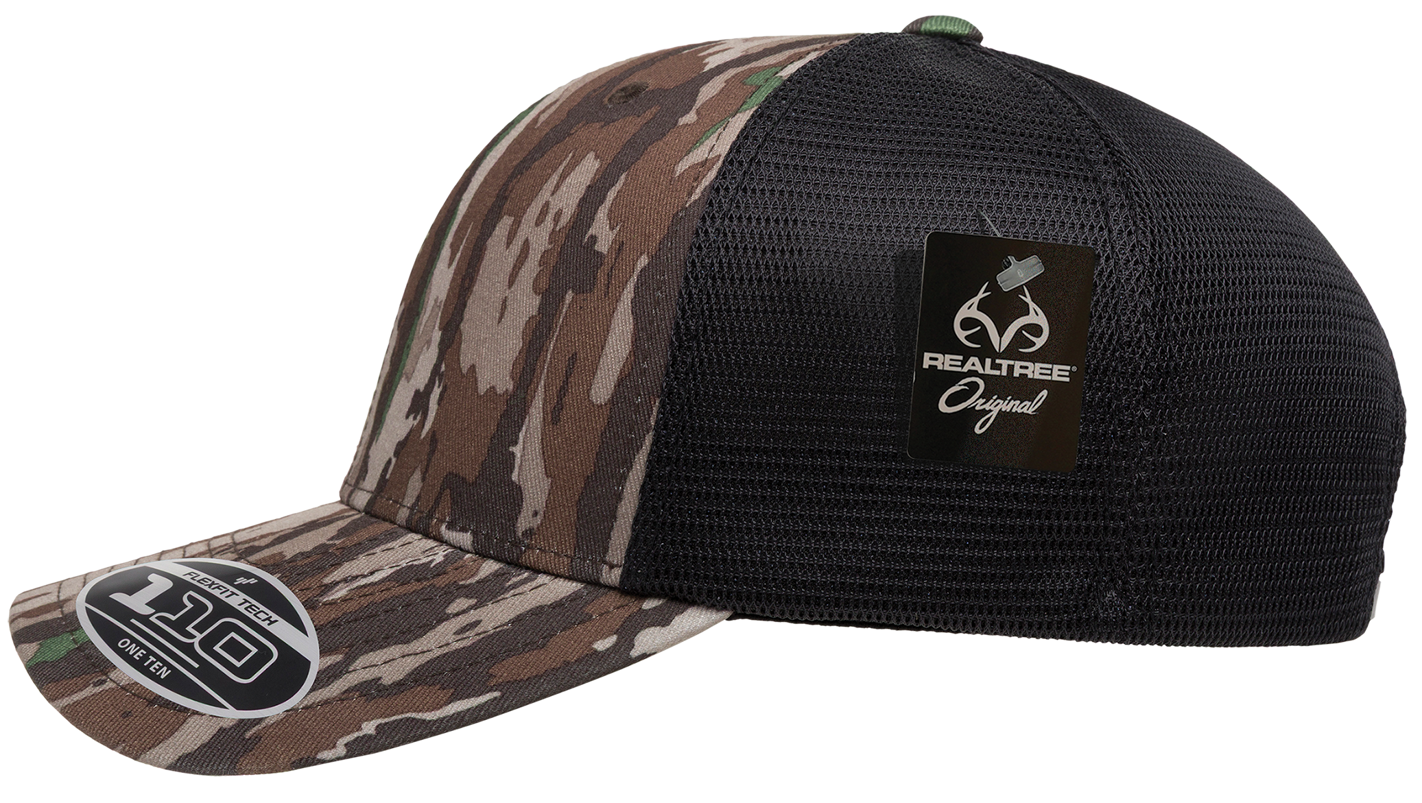 Flexfit 110 Mesh Realtree Camo Cap, One Size