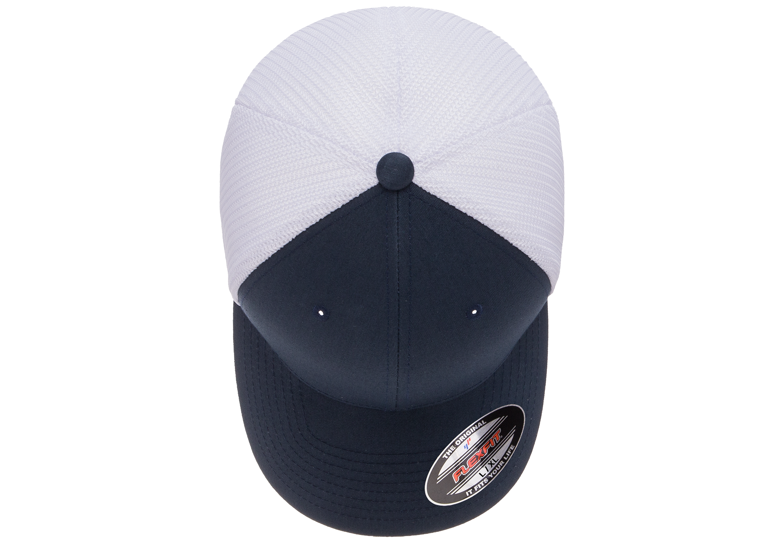 Flexfit 2-Tone Trucker Mesh Cap, Stretch Fitted