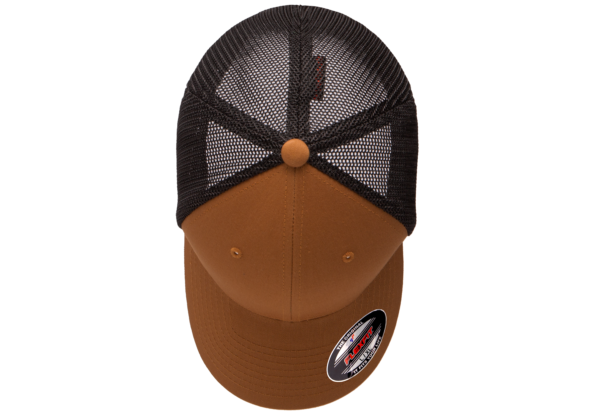 Flexfit 2-Tone Trucker Mesh Cap, Stretch Fitted