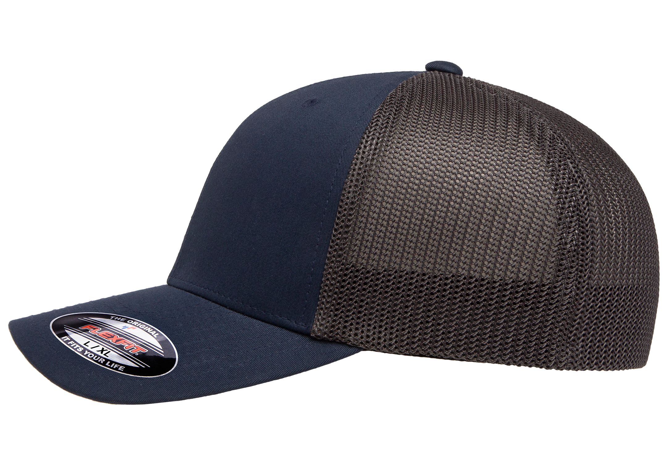 Flexfit 2-Tone Trucker Mesh Cap, Stretch Fitted