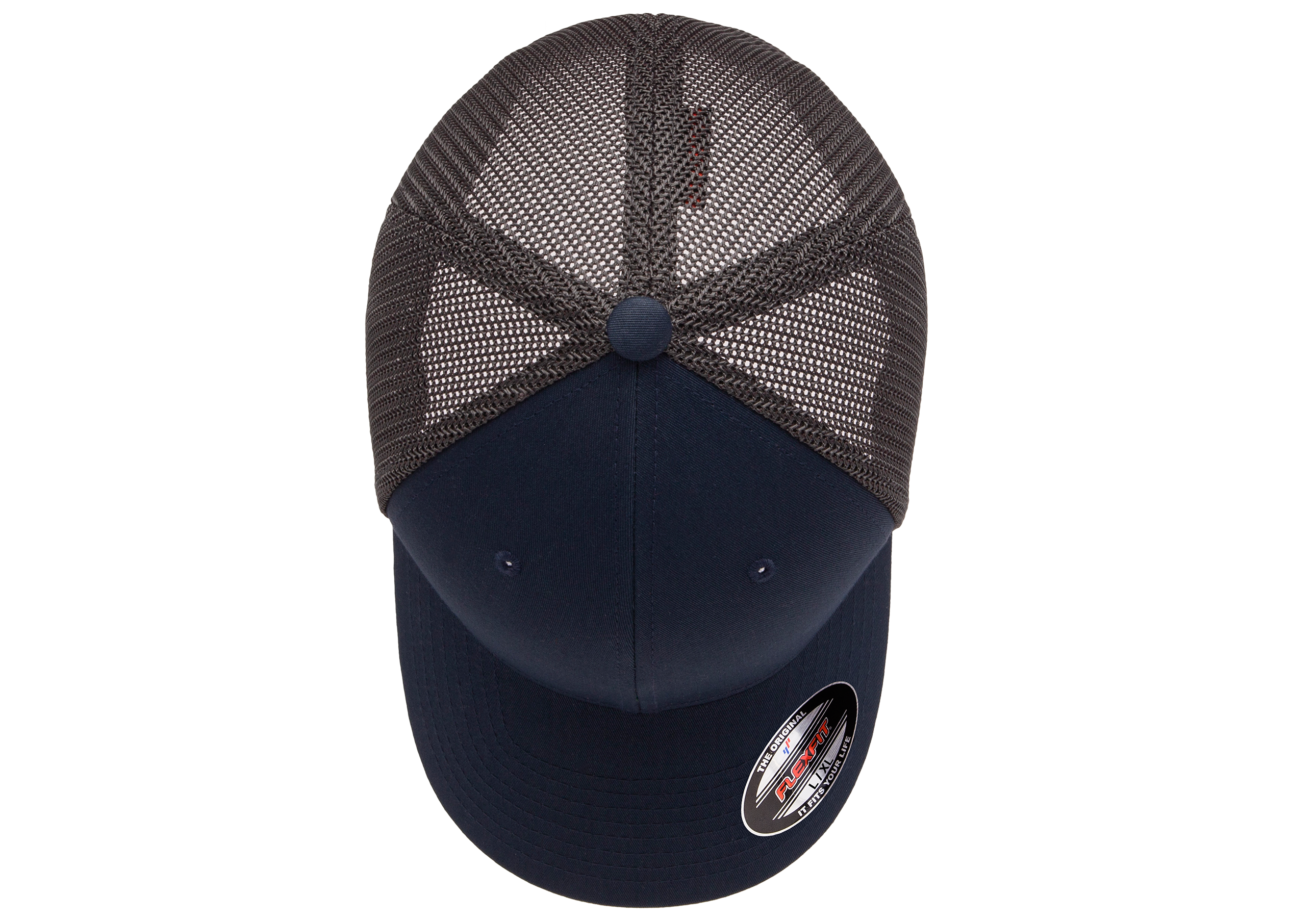 Flexfit 2-Tone Trucker Mesh Cap, Stretch Fitted