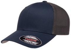 Flexfit 2-Tone Trucker Mesh Cap, Stretch Fitted
