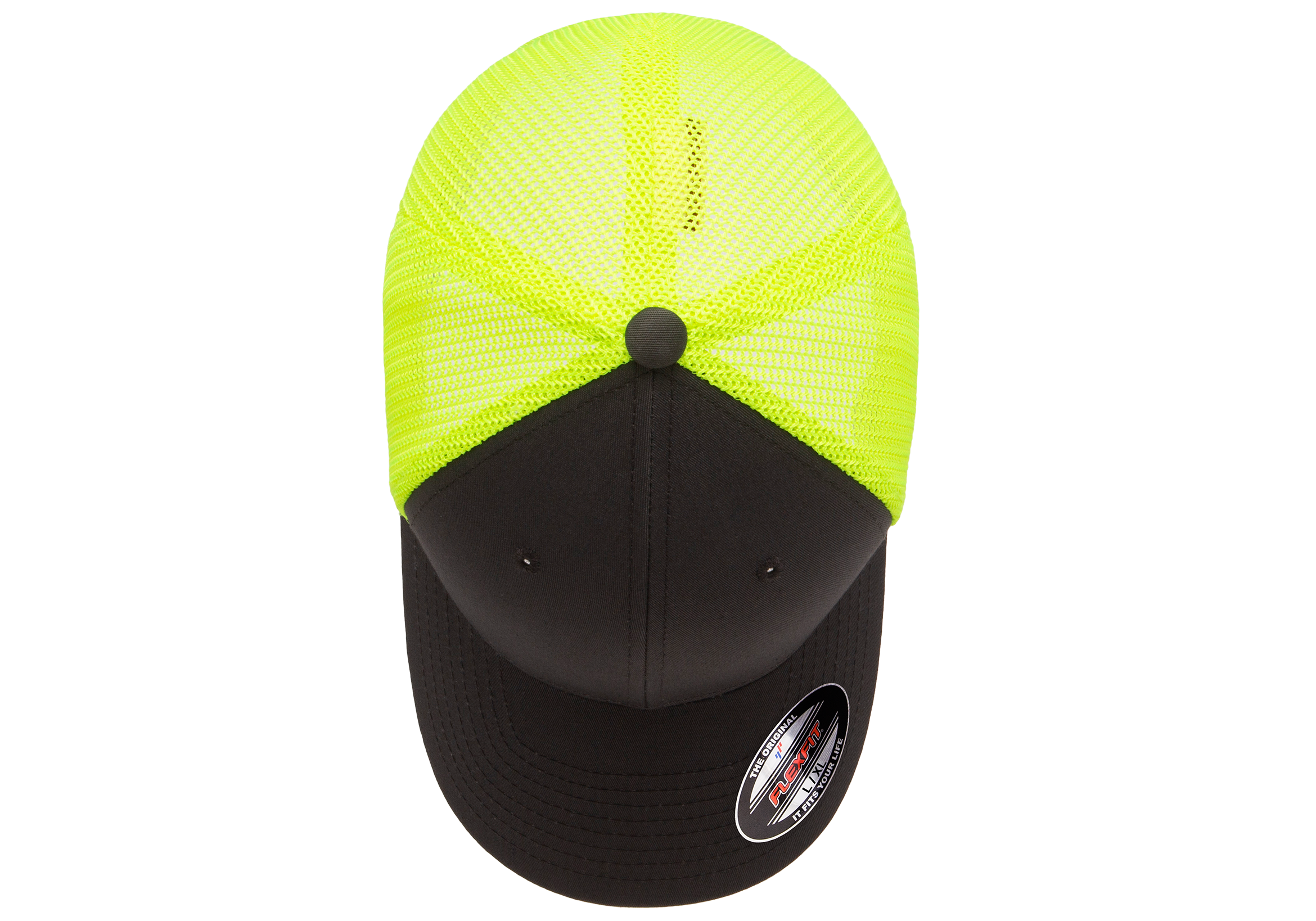 Flexfit 2-Tone Trucker Mesh Cap, Stretch Fitted