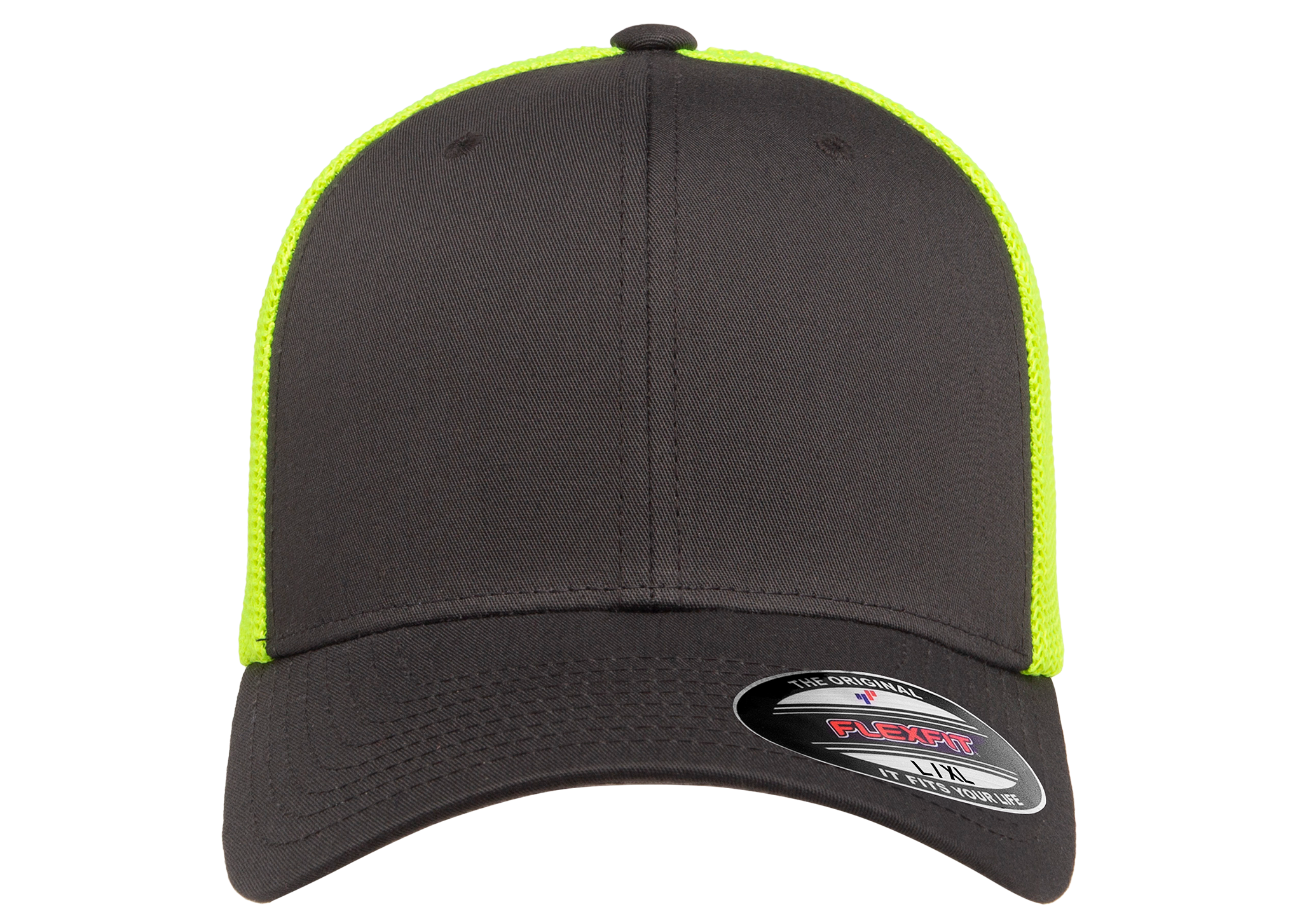 Flexfit 2-Tone Trucker Mesh Cap, Stretch Fitted