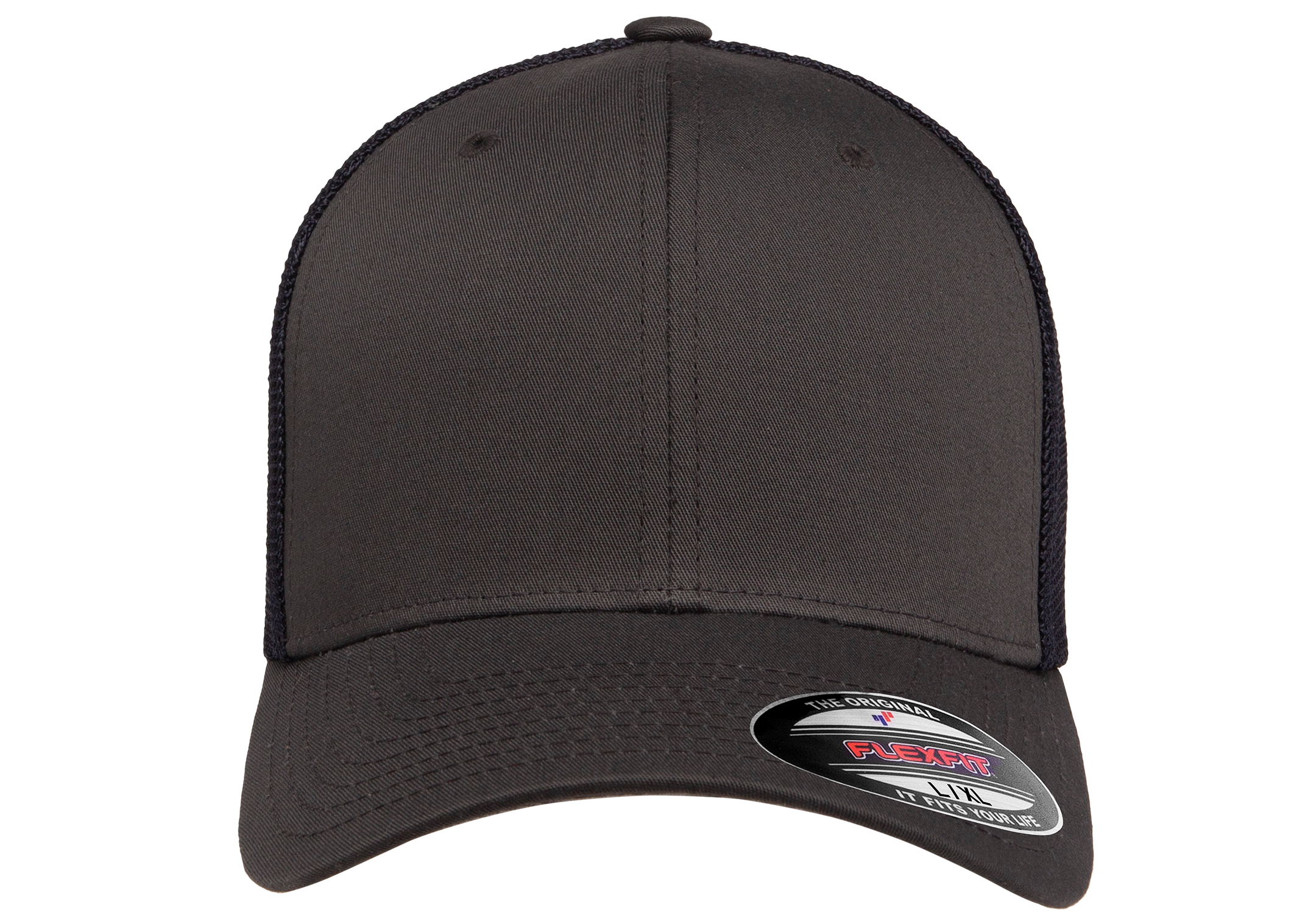 Flexfit 2-Tone Trucker Mesh Cap, Stretch Fitted